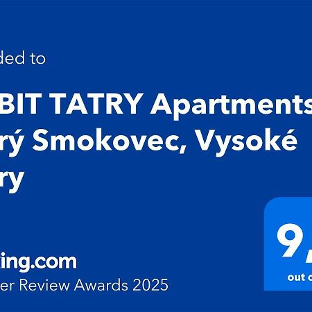 Orbit Tatry Apartments, Stary Smokovec, Vysoké Tatry Exteriér fotografie